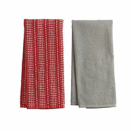 Online Food Network Awning Stripe Kitchen Towel 2-Pk. Kitchen Linens