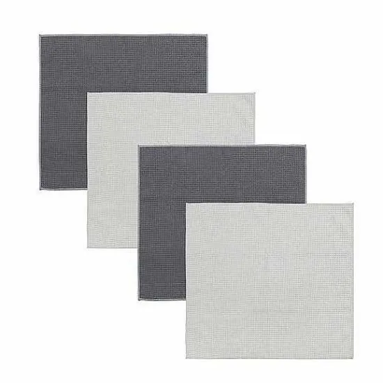 Discount Food Network Microfiber Waffle Barmop 4-Pk. Kitchen Linens