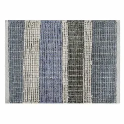 Online Food Network Neutral Warm Chindi Stripe Placemat Table Linens