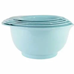Discount Food Network 5-Pc. Aqua Mixing Bowl Set Cooking Utensils & Tools