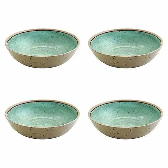Discount Food Network 4-Pc. Melamine Dinner Bowl Set Dinnerware & Serveware