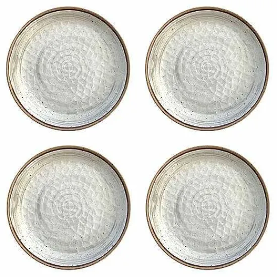 Sale Food Network 4-Pc. Melamine Dinner Plate Set Dinnerware & Serveware