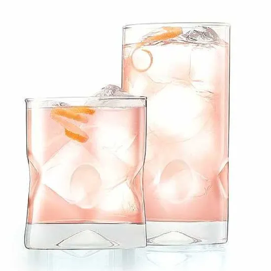 Online Food Network 16-Pc. Pinch Glassware Set Drinkware & Glassware