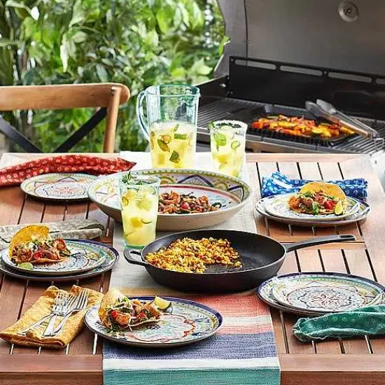 Hot Food Network Pre-Seasoned Cast-Iron Skillet Cookware & Bakeware
