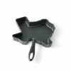 Discount Food Network Pre-Seasoned Cast-Iron Texas Skillet Cookware & Bakeware
