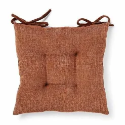 Sale Food Network Reversible Microsuede Chair Pad Decorative Pillows & Chair Pads