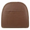 New Food Network The Gripper Faux-Leather Chair Pad Decorative Pillows & Chair Pads