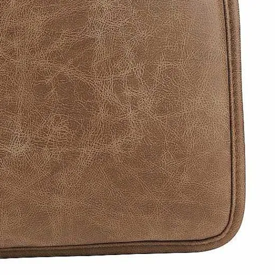 New Food Network The Gripper Faux-Leather Chair Pad Decorative Pillows & Chair Pads