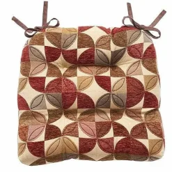 Hot Food Network Waterfall Spice Reversible Chair Pad Decorative Pillows & Chair Pads